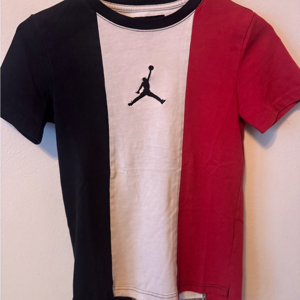 Jordan Black and White Short Sleeve Tee